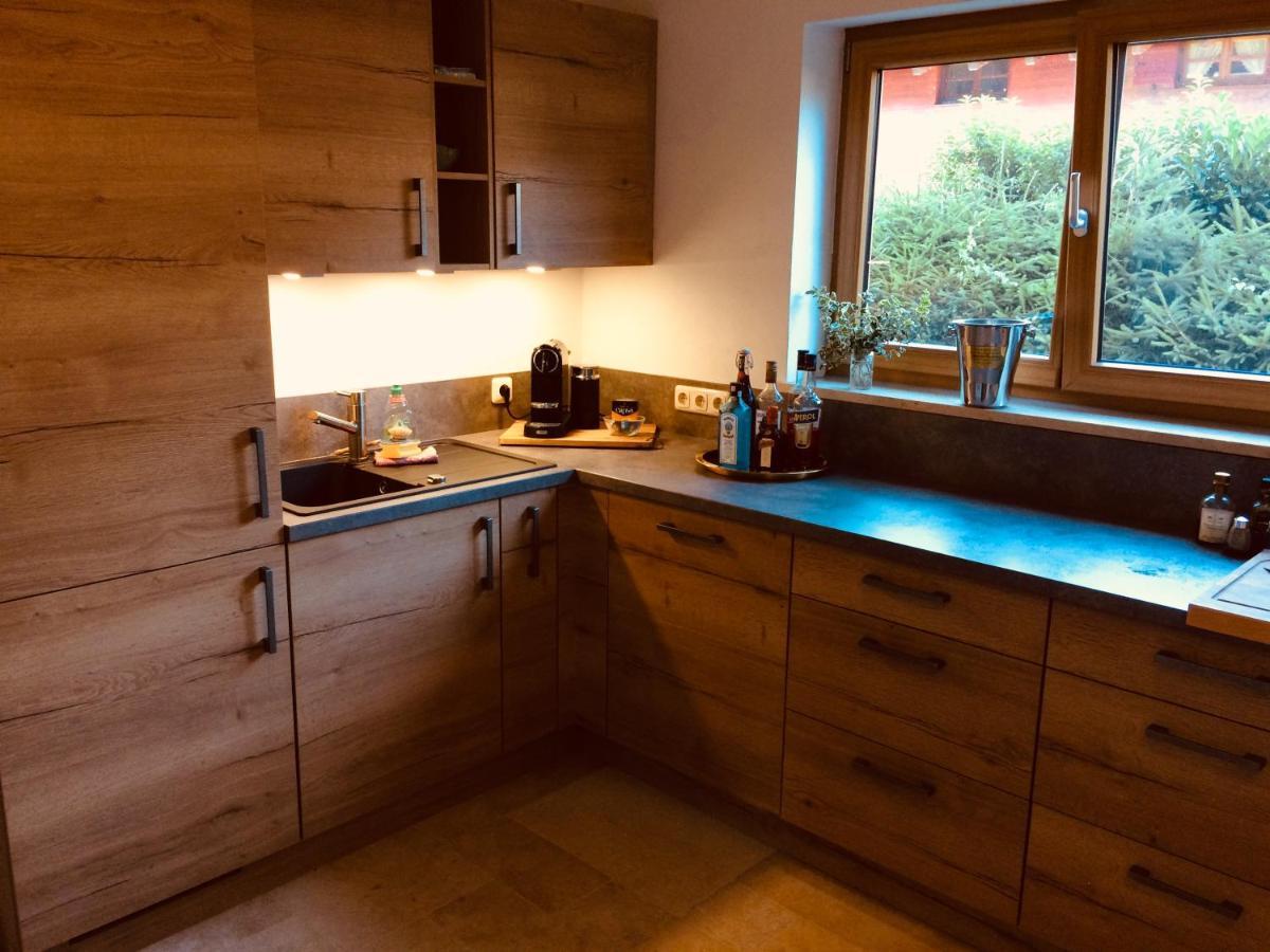 Charmantes Garten-Apartment: Erholung Im Chiemgau Unterwössen Exterior foto