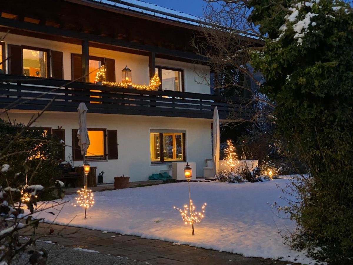 Charmantes Garten-Apartment: Erholung Im Chiemgau Unterwössen Exterior foto